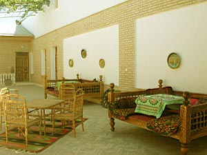 Sher Dor hotel in Samarkand.