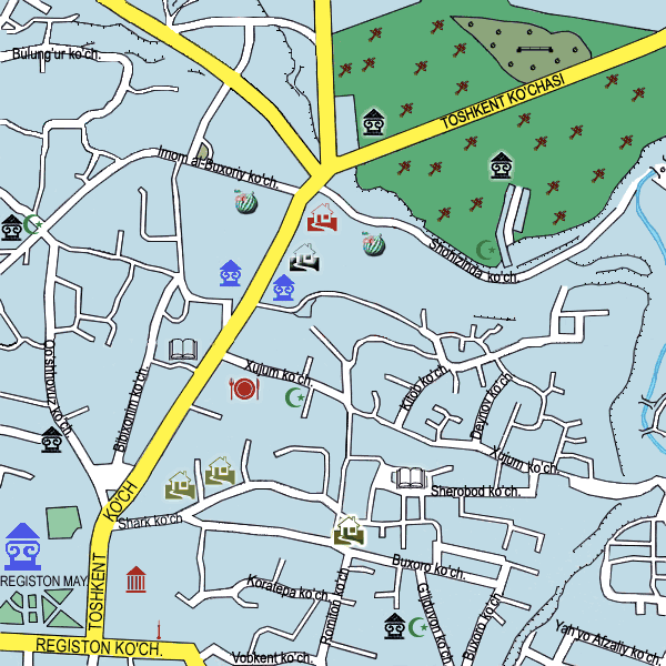 Samarqand Map